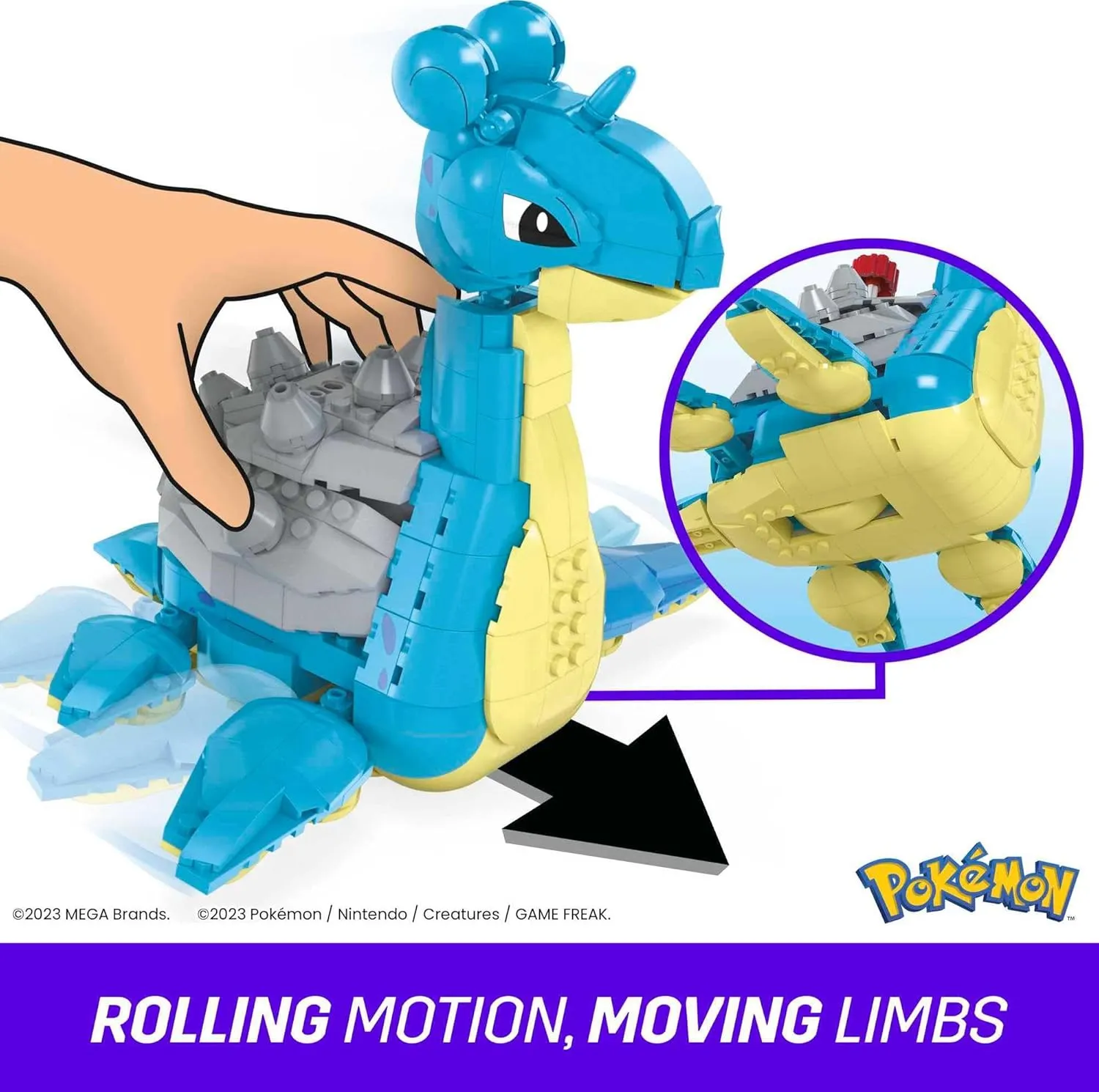Lapras (527 piezas) - Mega Construx - Image 6