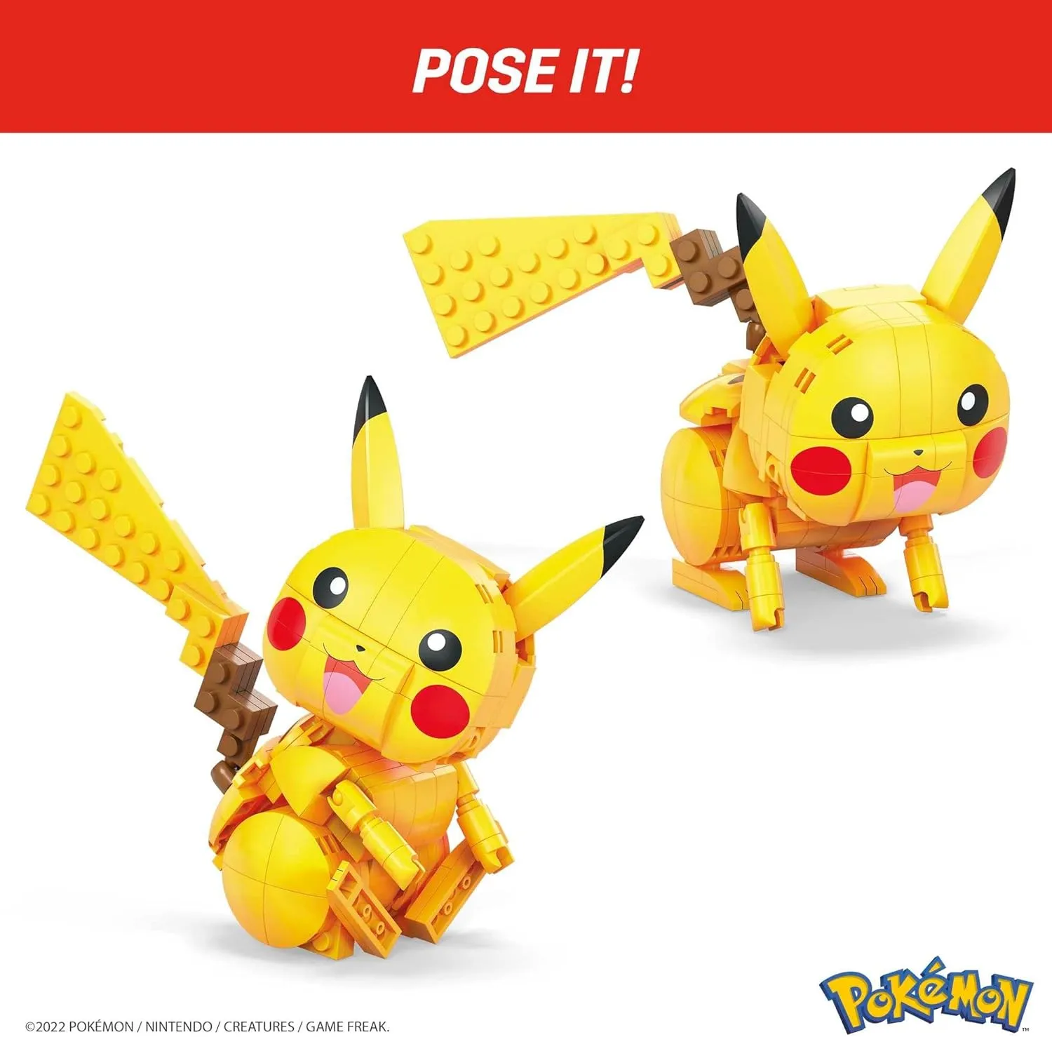 Pikachu (205 piezas) | Mega Construx Build & Show - Image 3