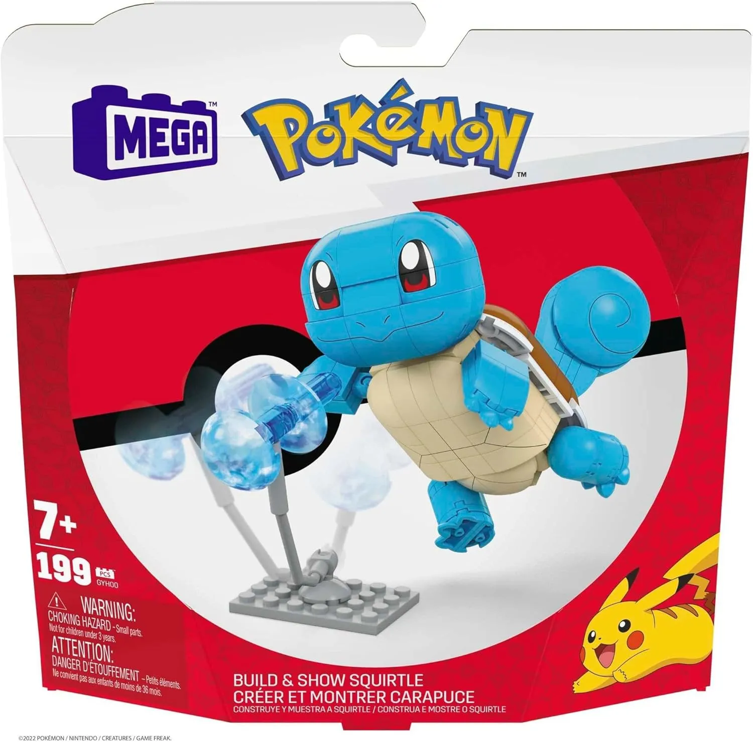 Squirtle (199 piezas) | Mega Construx Build & Show - Image 2