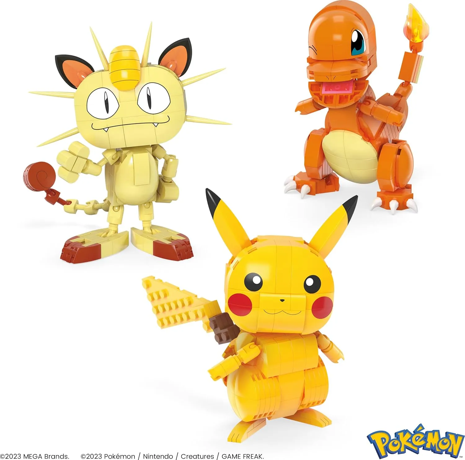 Kanto Region Trio (529 piezas) | Mega Construx Build & Show - Image 3