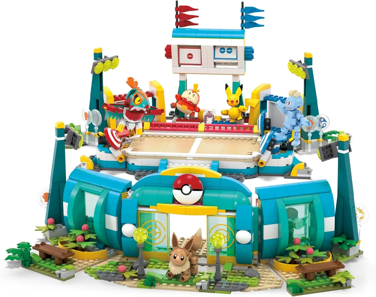 Pokemon Stadium (1101 piezas) - Mega Construx - Image 4