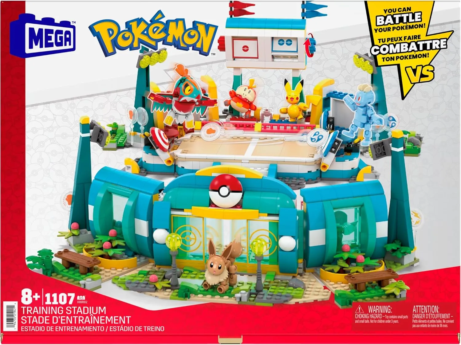 Pokemon Stadium (1101 piezas) - Mega Construx - Image 5