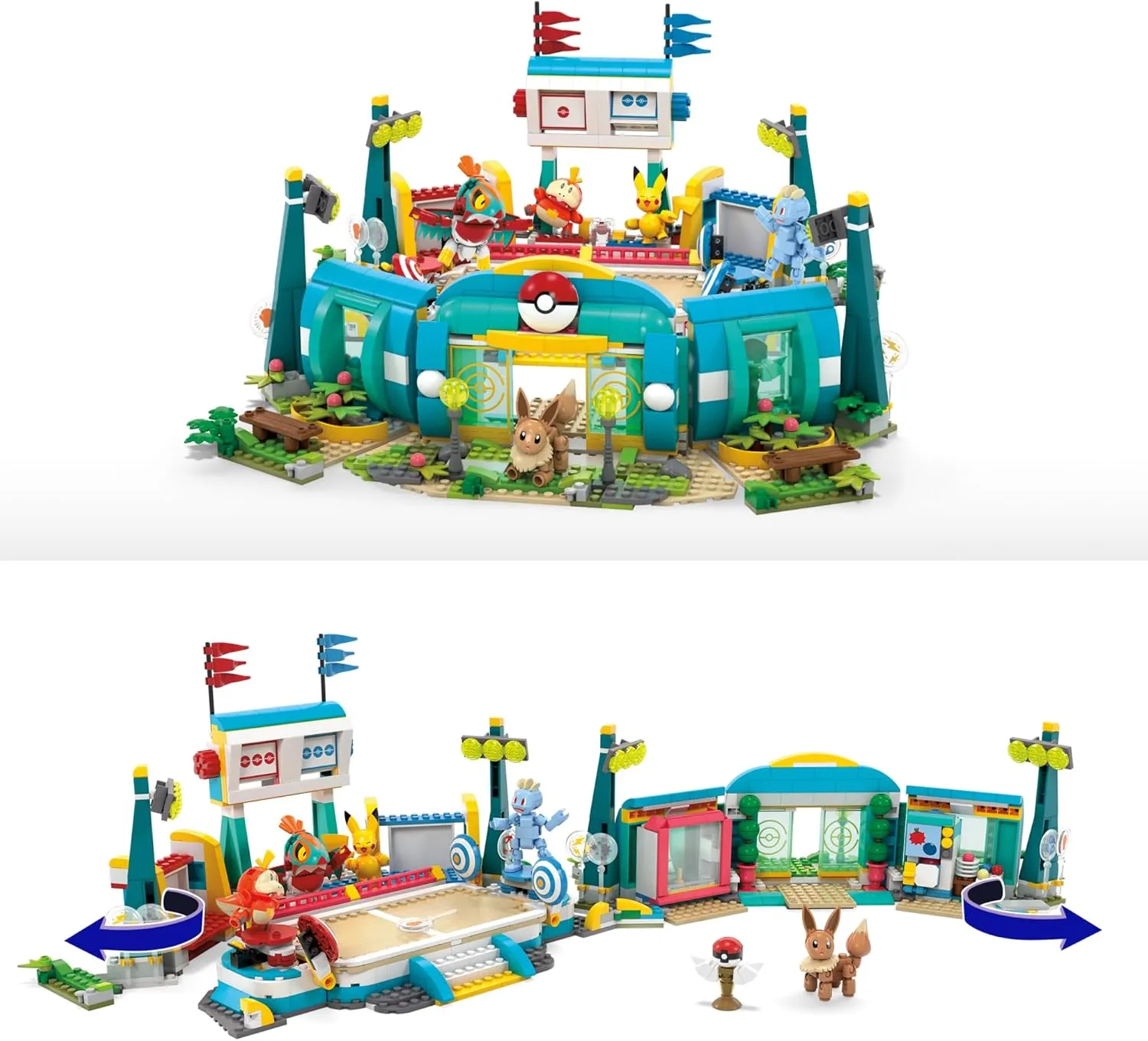 Pokemon Stadium (1101 piezas) - Mega Construx - Image 7
