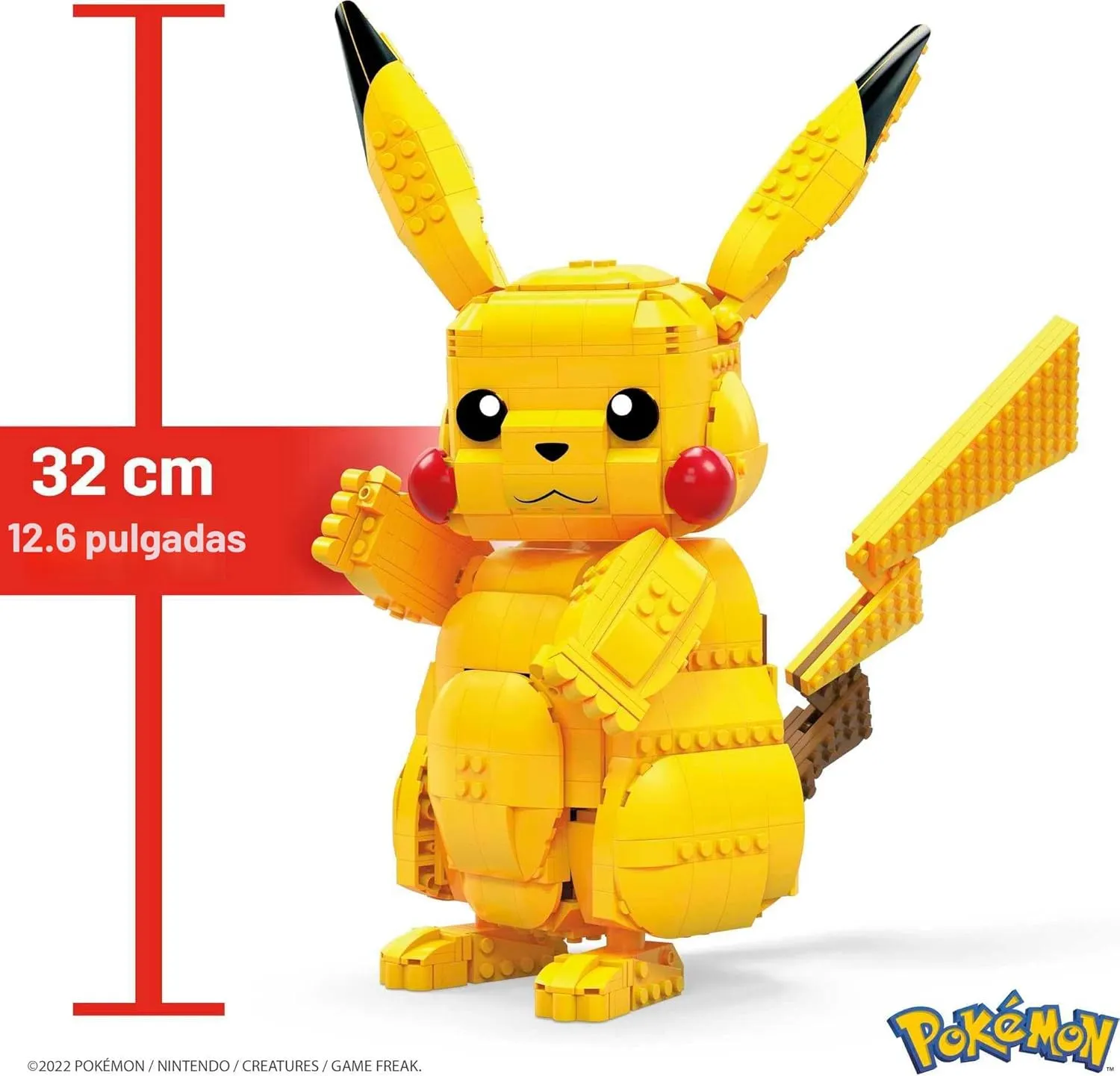 Jumbo Pikachu (806 piezas) - Mega Construx - Image 2
