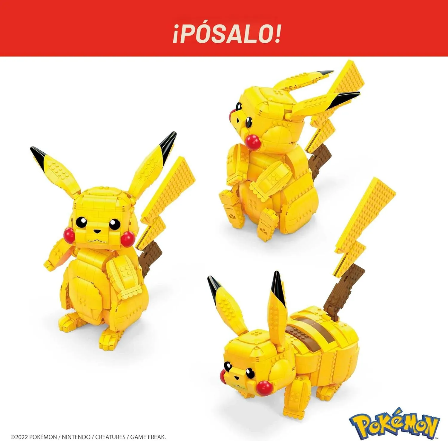 Jumbo Pikachu (806 piezas) - Mega Construx - Image 3