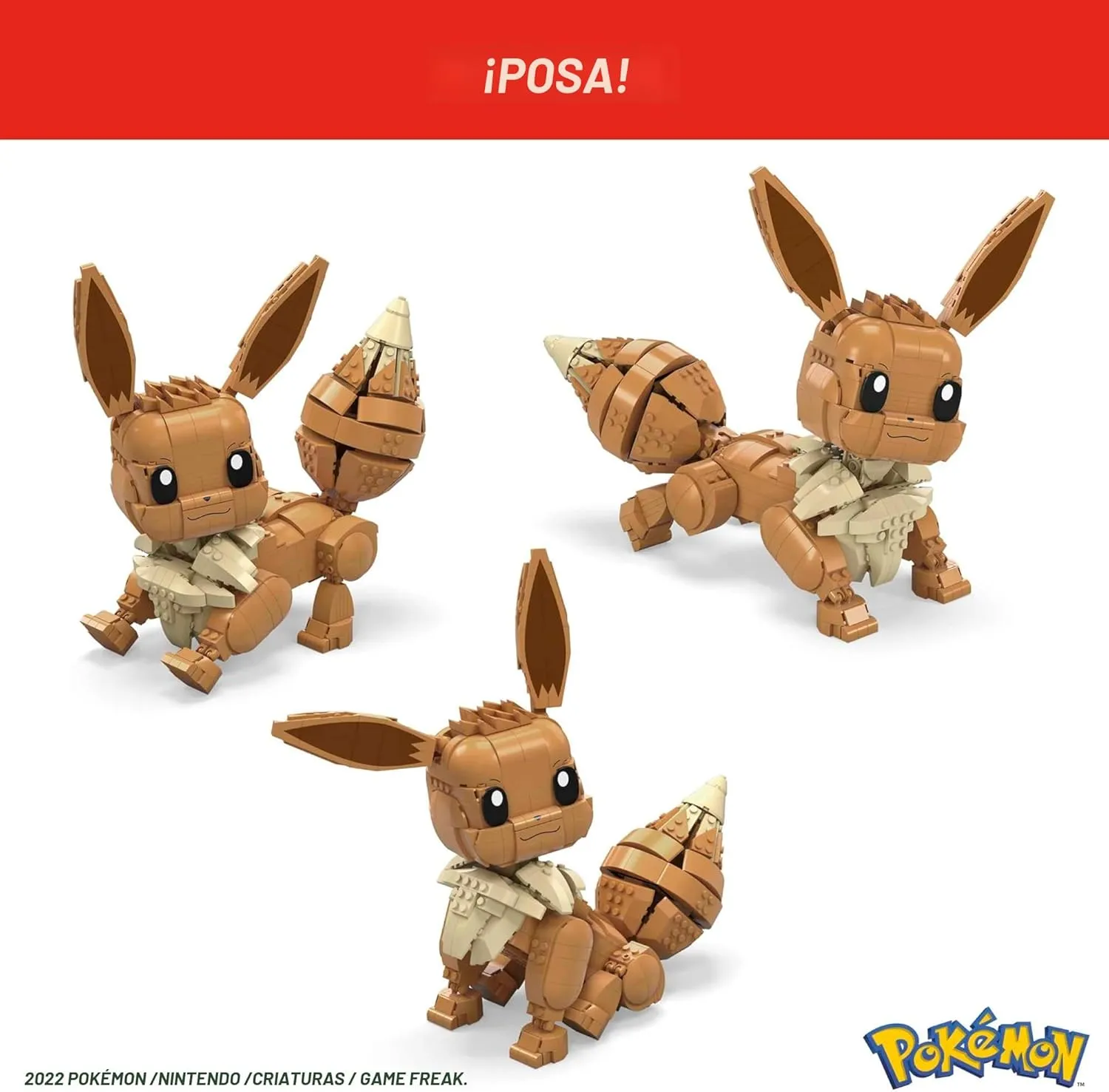 Jumbo Eevee (824 piezas) - Mega Construx - Image 2