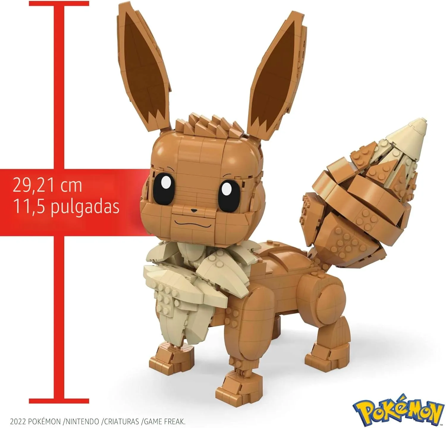 Jumbo Eevee (824 piezas) - Mega Construx - Image 5