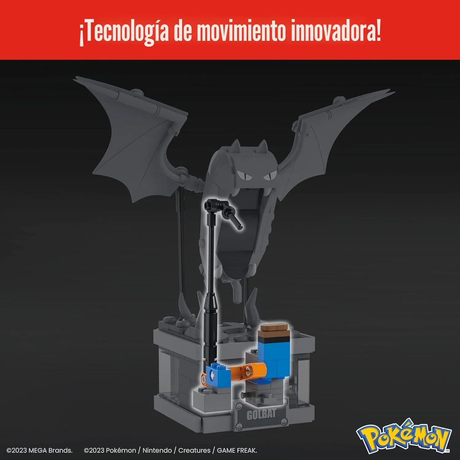 Motion Golbat (318 piezas) - Mega Construx - Image 2