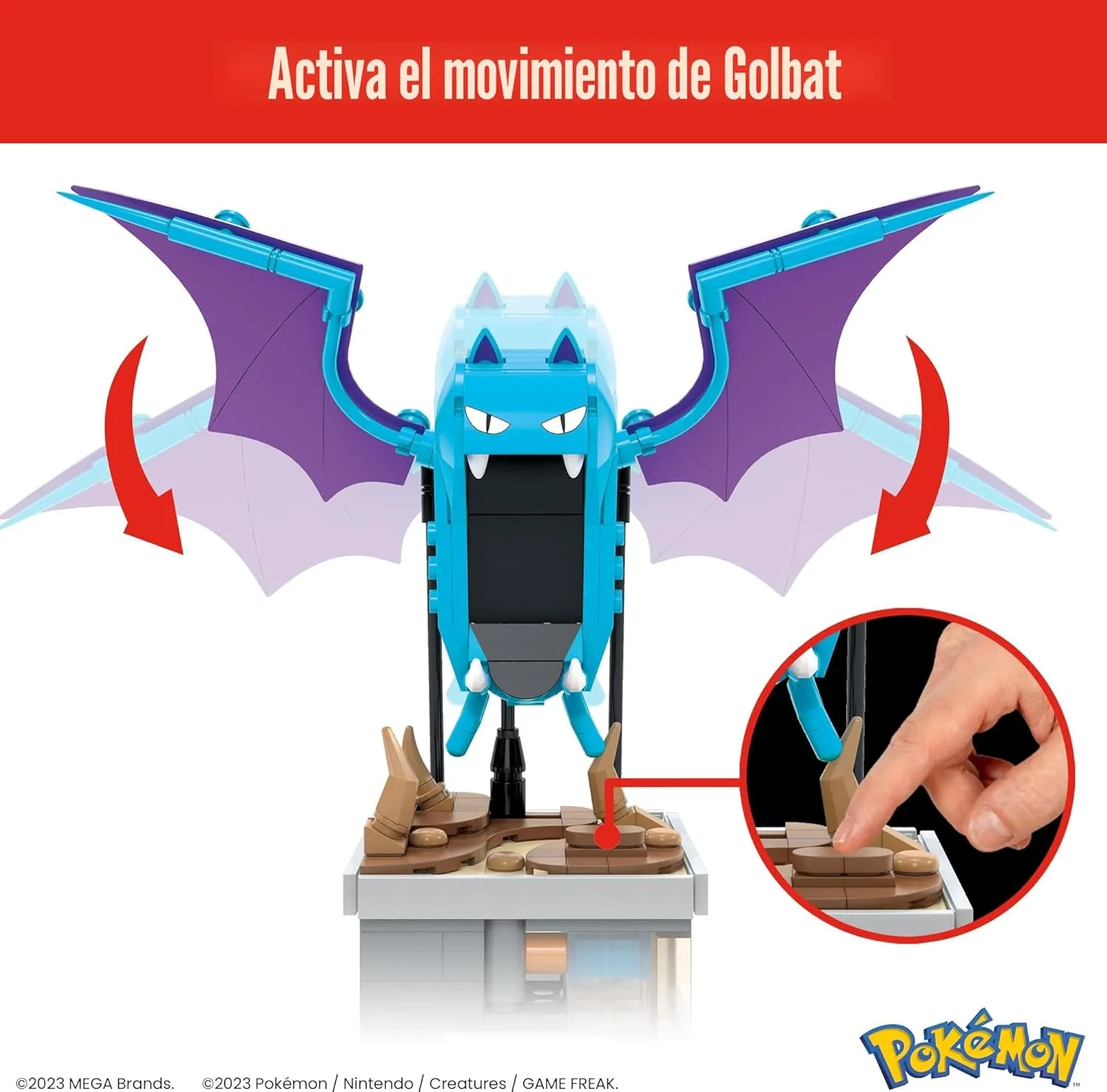 Motion Golbat (318 piezas) - Mega Construx - Image 4