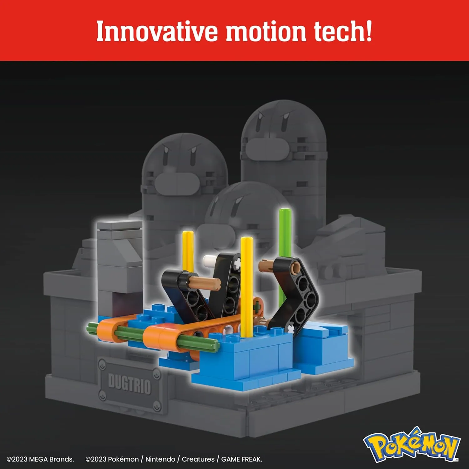 Motion Dugtrio (350 piezas) - Mega Construx - Image 2