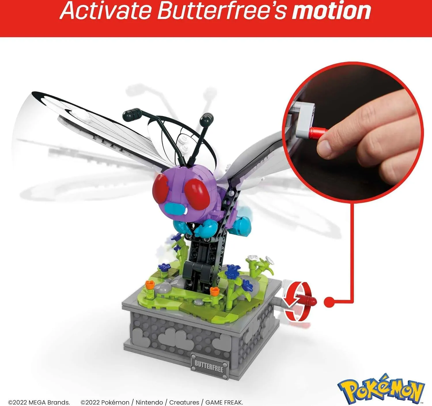 Motion Butterfree (605 piezas) - Mega Construx - Image 3