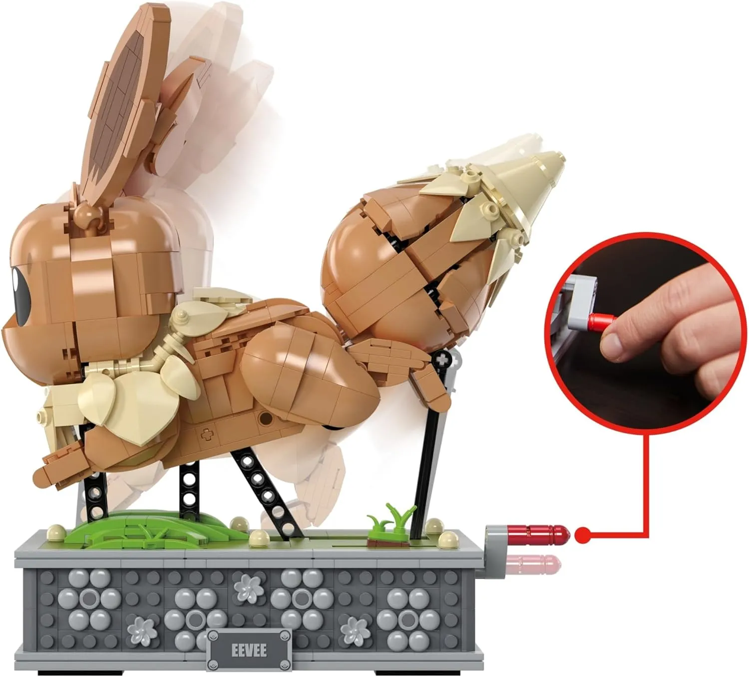 Motion Eevee (1366 piezas) - Mega Construx - Image 7