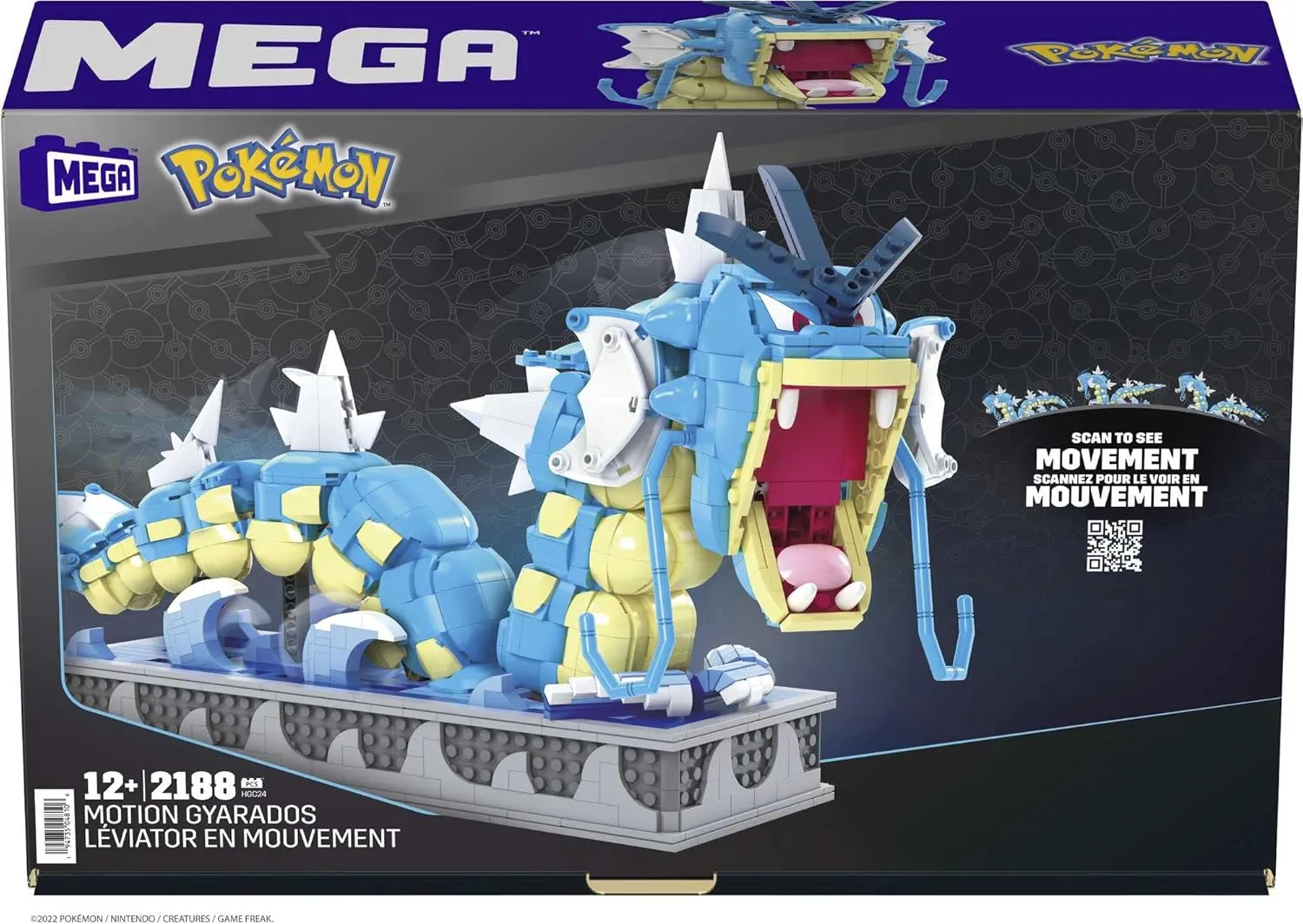 Motion Gyarados (2186 piezas) - Mega Construx - Image 3