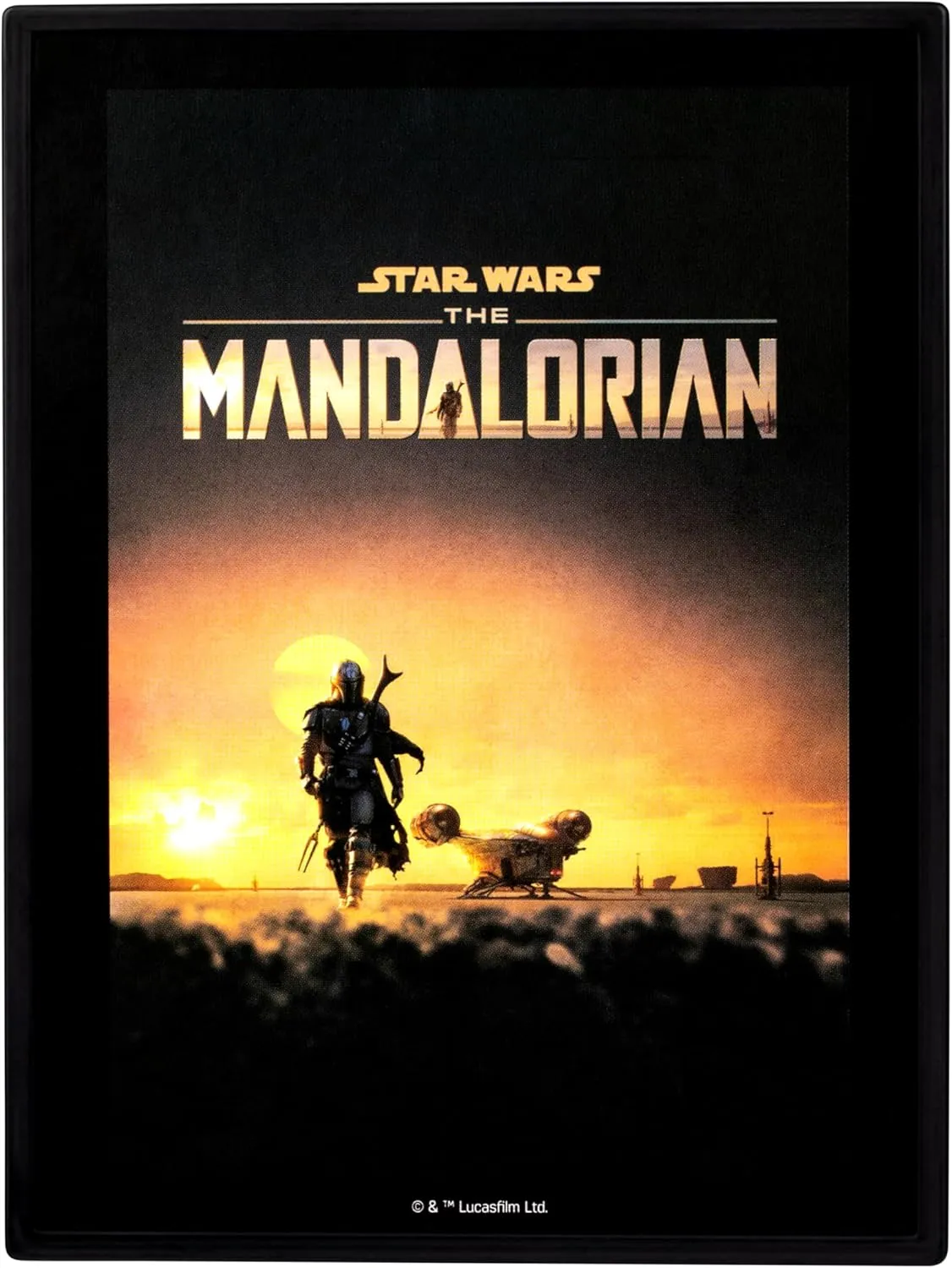 The Mandalorian vs. Grogu | Moose Toys Fandrop Diorama Star Wars: The Mandalorian - Image 4