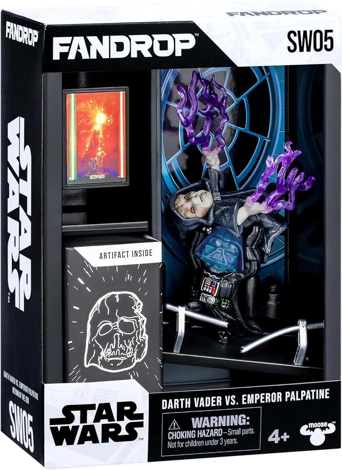 Darth Vader vs. Emperor Palpatine | Moose Toys Fandrop Diorama Star Wars: Return of the Jedi - Image 3