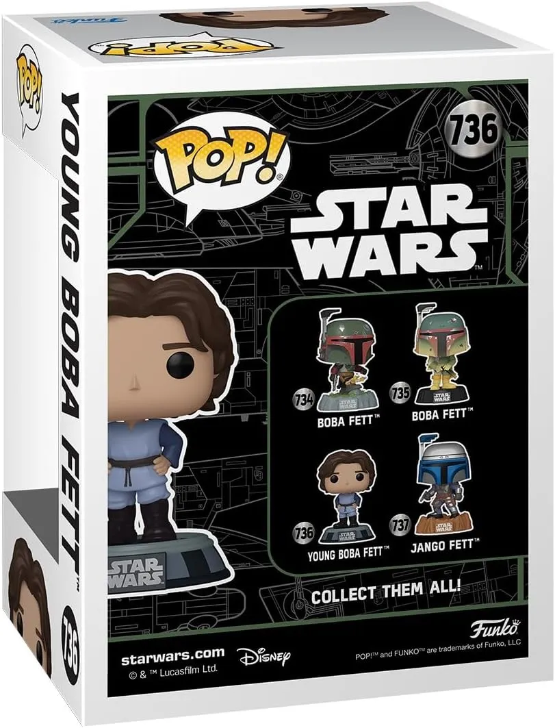 Funko Young Boba Fett #736 | Pop! Star Wars - Image 3