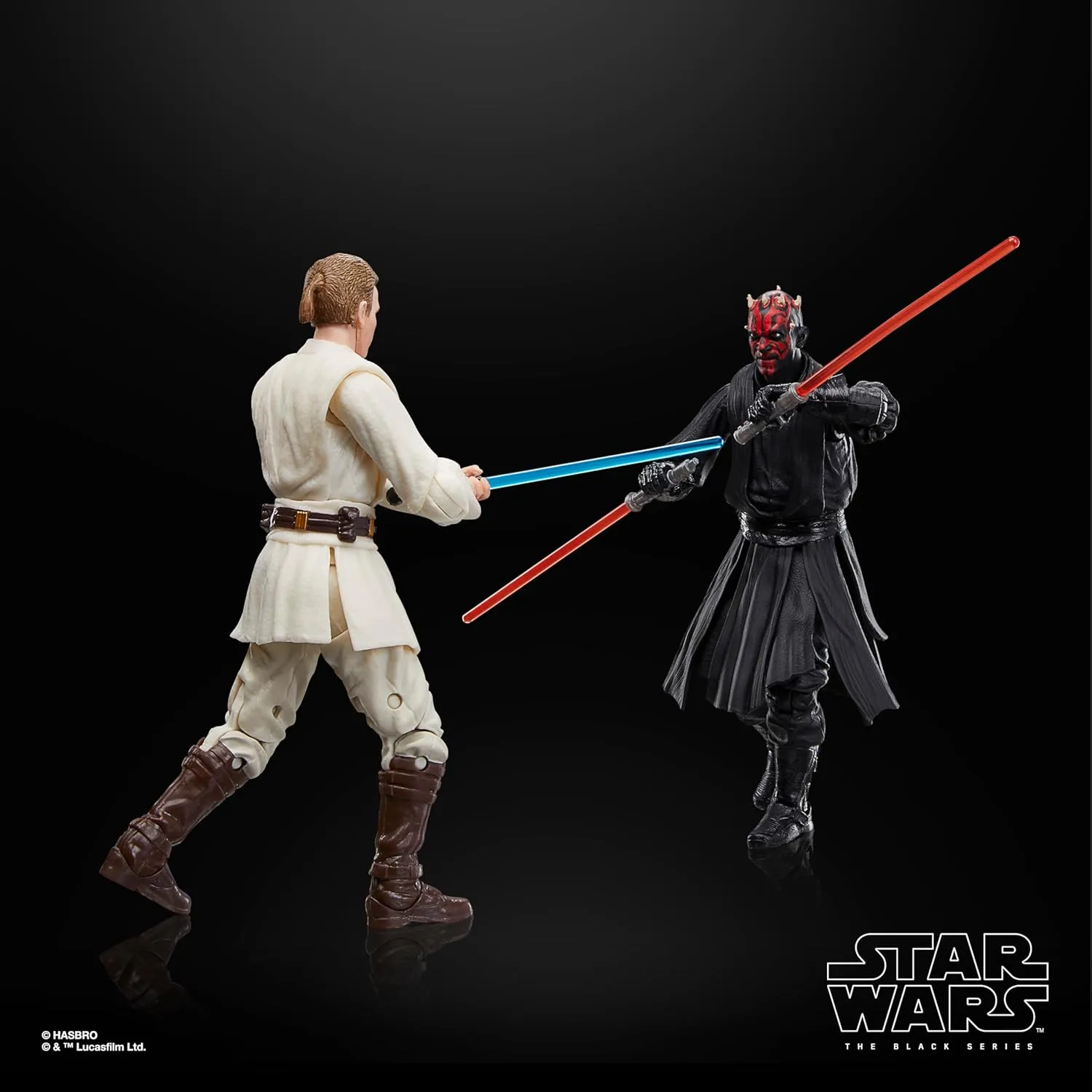 Qui-Gon Jinn, Darth Maul & Obi-Wan Kenobi | The Black Series Star Wars: The Phantom Menace - Image 4