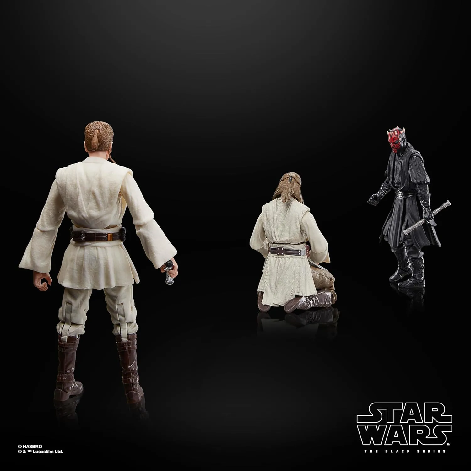 Qui-Gon Jinn, Darth Maul & Obi-Wan Kenobi | The Black Series Star Wars: The Phantom Menace - Image 5