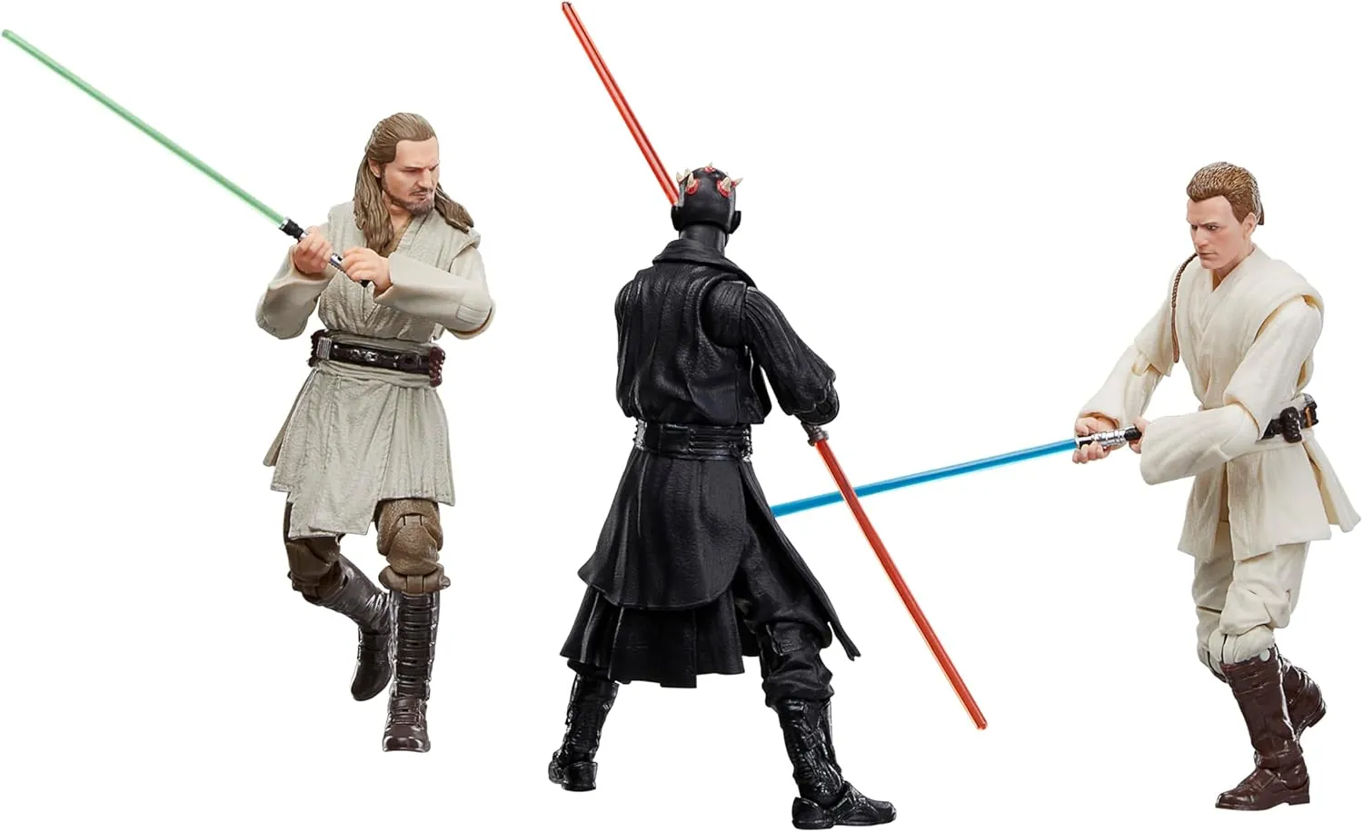 Qui-Gon Jinn, Darth Maul & Obi-Wan Kenobi | The Black Series Star Wars: The Phantom Menace - Image 9