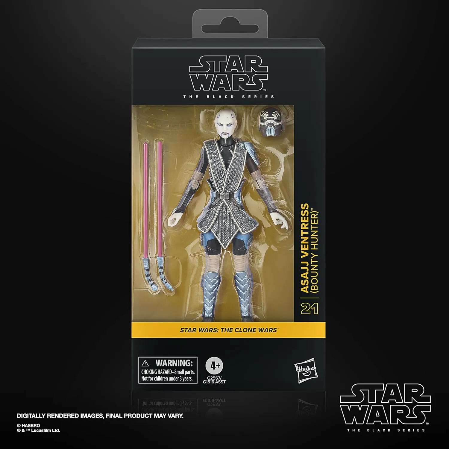 Asajj Ventress | The Black Series Star Wars: Clone Wars - Image 3