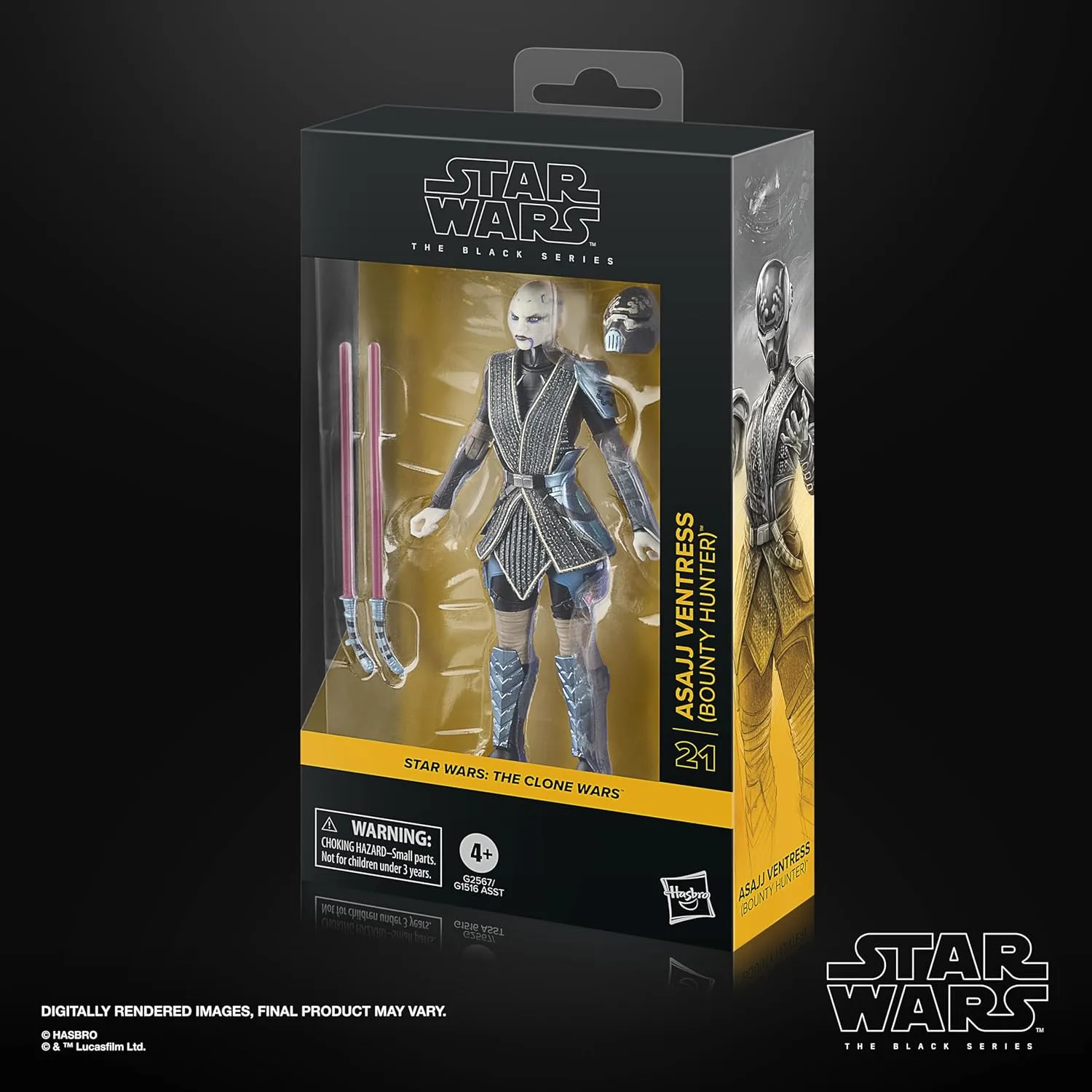 Asajj Ventress | The Black Series Star Wars: Clone Wars - Image 7