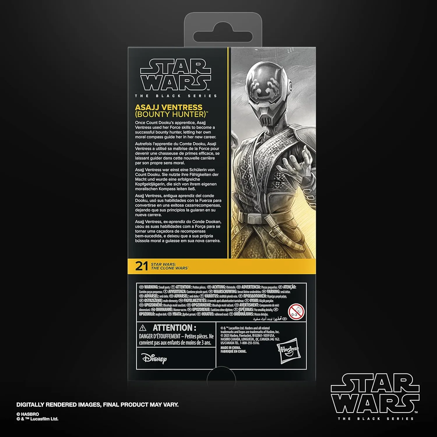 Asajj Ventress | The Black Series Star Wars: Clone Wars - Image 8