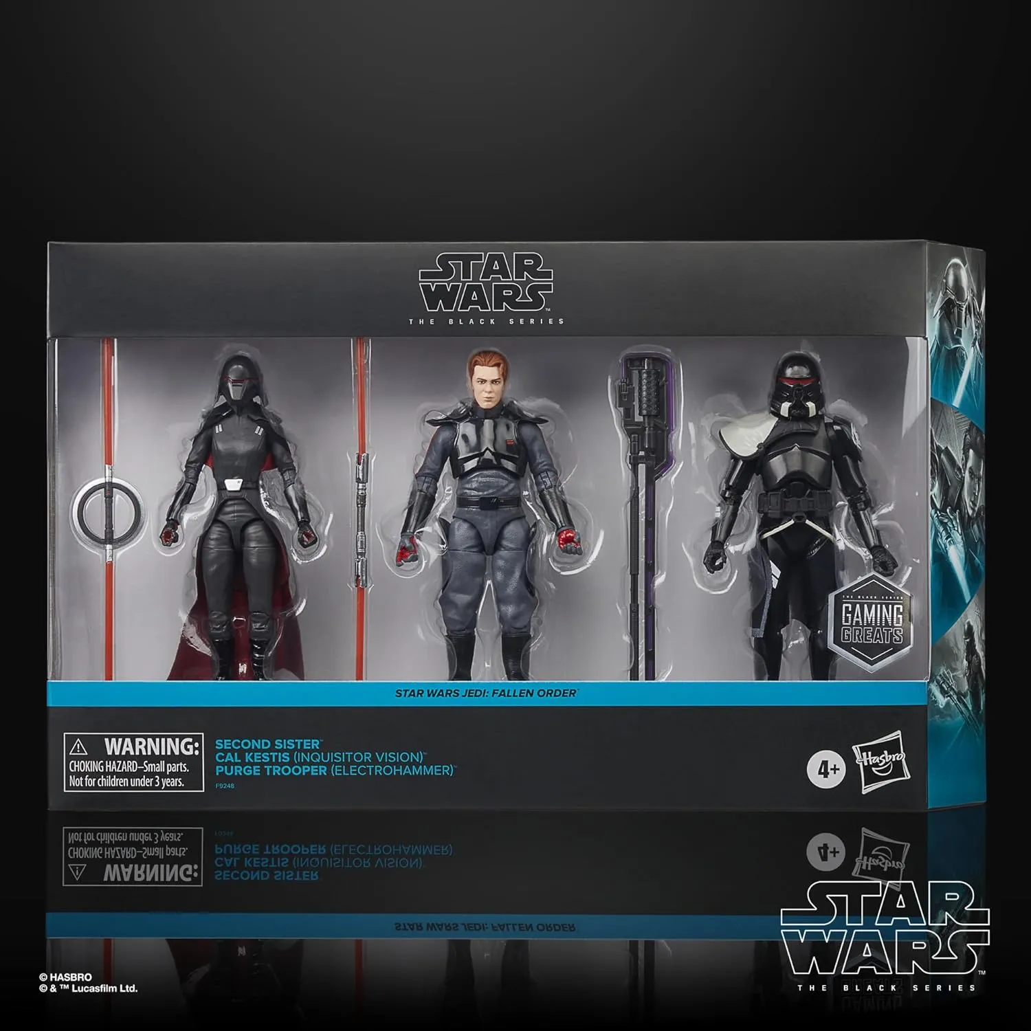 Cal Kestis (Inquisitor Vision), Second Sister & Purge Trooper (Electrohammer) | The Black Series Star Wars Jedi: Fallen Order - Image 2