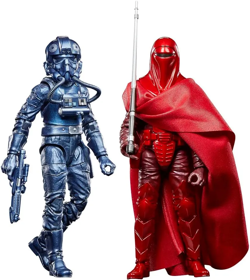 Carbonized Collection: Emperor's Royal Guard & TIE Pilot | The Black Series Star Wars: Return of the Jedi - Image 9