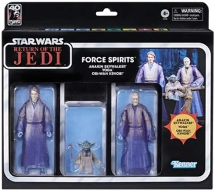 Force Spirits: Anakin Skywalker, Yoda & Obi-Wan Kenobi | The Black Series Star Wars: Return of the Jedi - Image 2