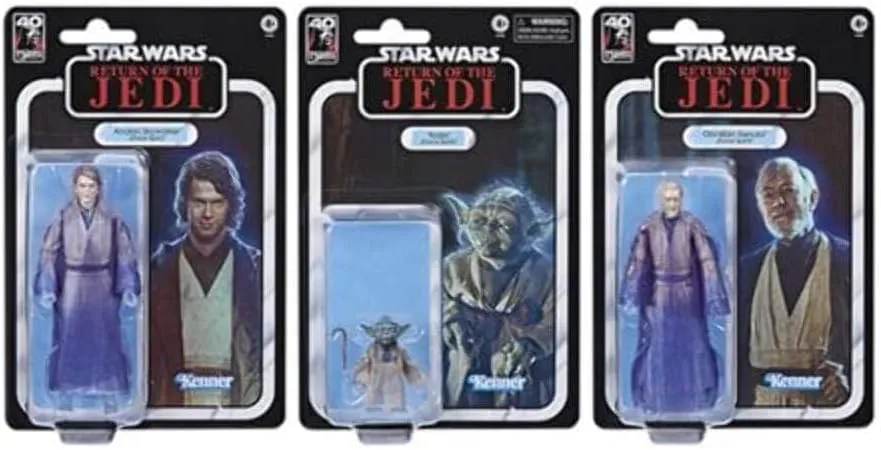 Force Spirits: Anakin Skywalker, Yoda & Obi-Wan Kenobi | The Black Series Star Wars: Return of the Jedi - Image 3