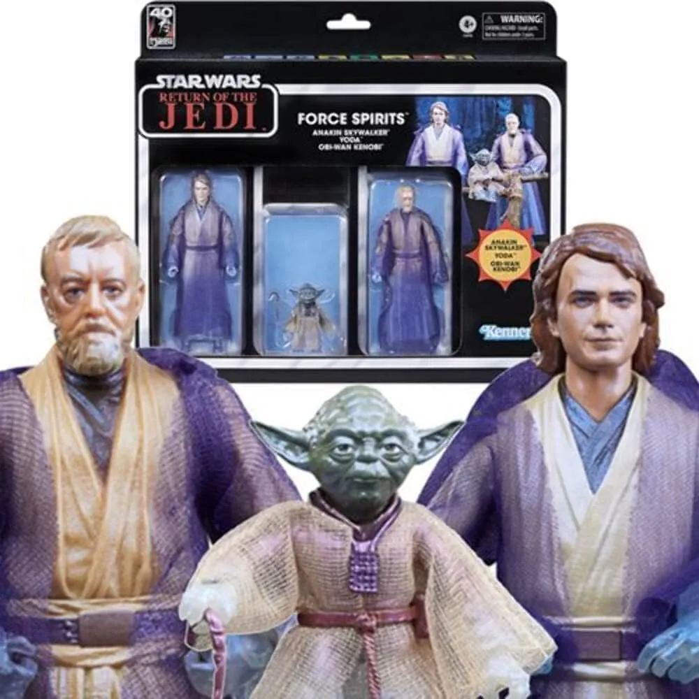 Force Spirits: Anakin Skywalker, Yoda & Obi-Wan Kenobi | The Black Series Star Wars: Return of the Jedi - Image 7