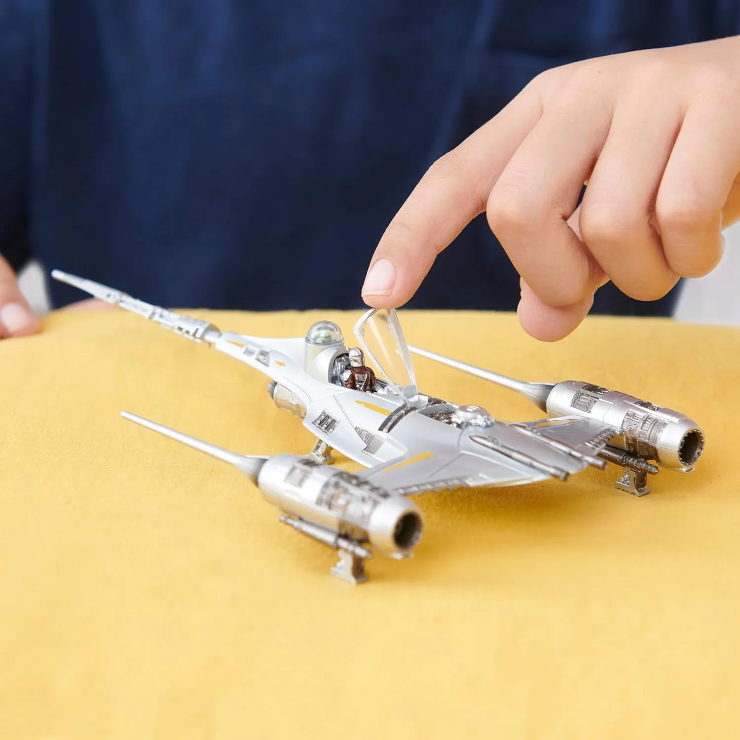 The Mandalorian N-1 Starfighter | Star Wars Micro Galaxy Squadron Series 4 - Image 4