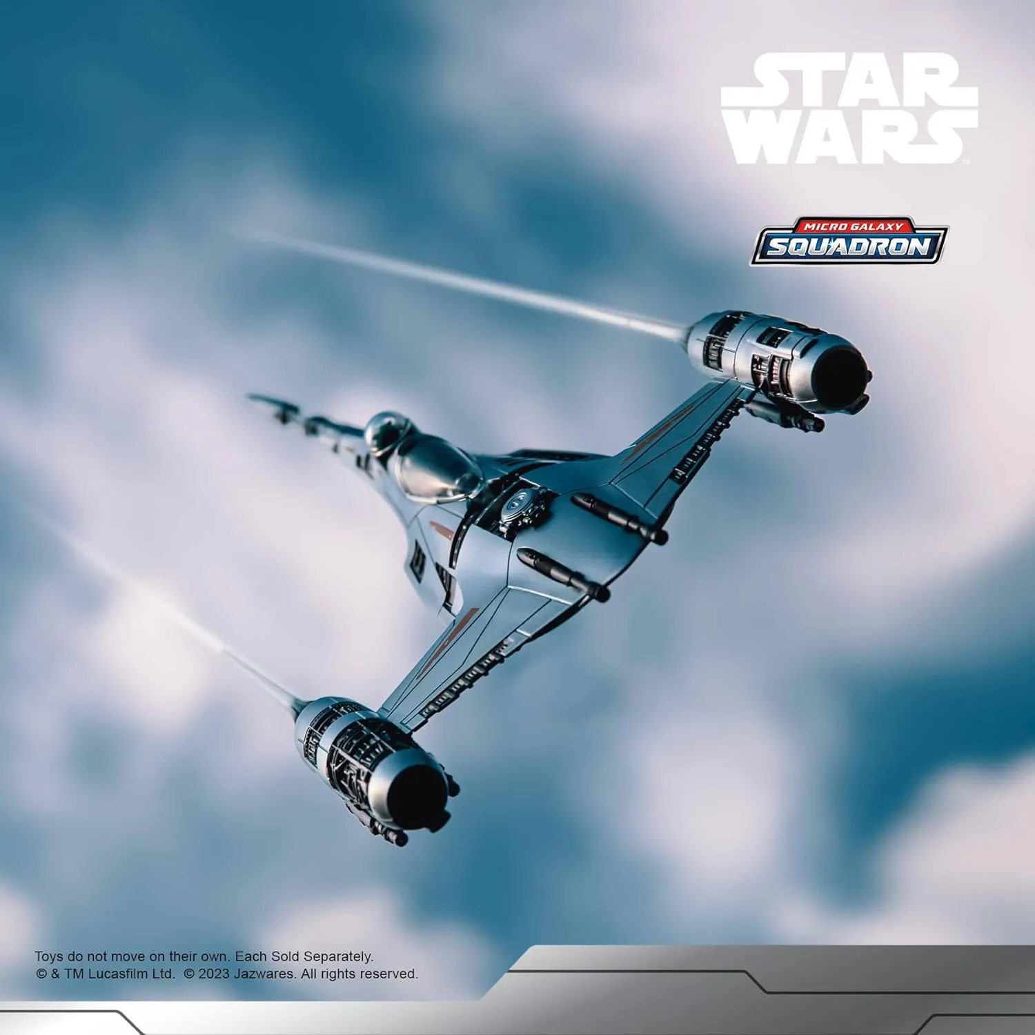 The Mandalorian N-1 Starfighter | Star Wars Micro Galaxy Squadron Series 4 - Image 6