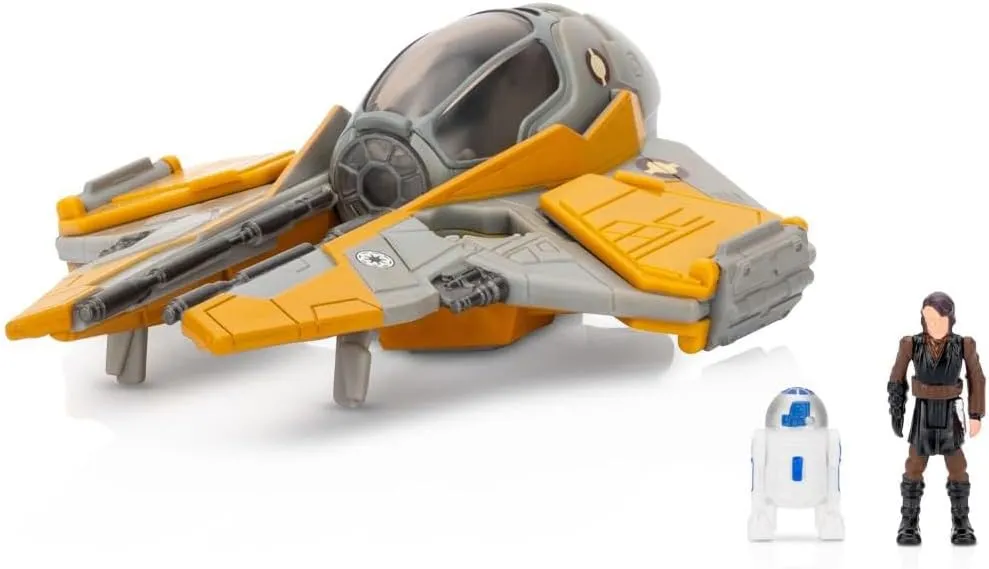 Anakin Skywalker's Jedi Interceptor (Armada Edition) + Mistery Vehicle | Star Wars Micro Galaxy Squadron Series 8 - Image 4