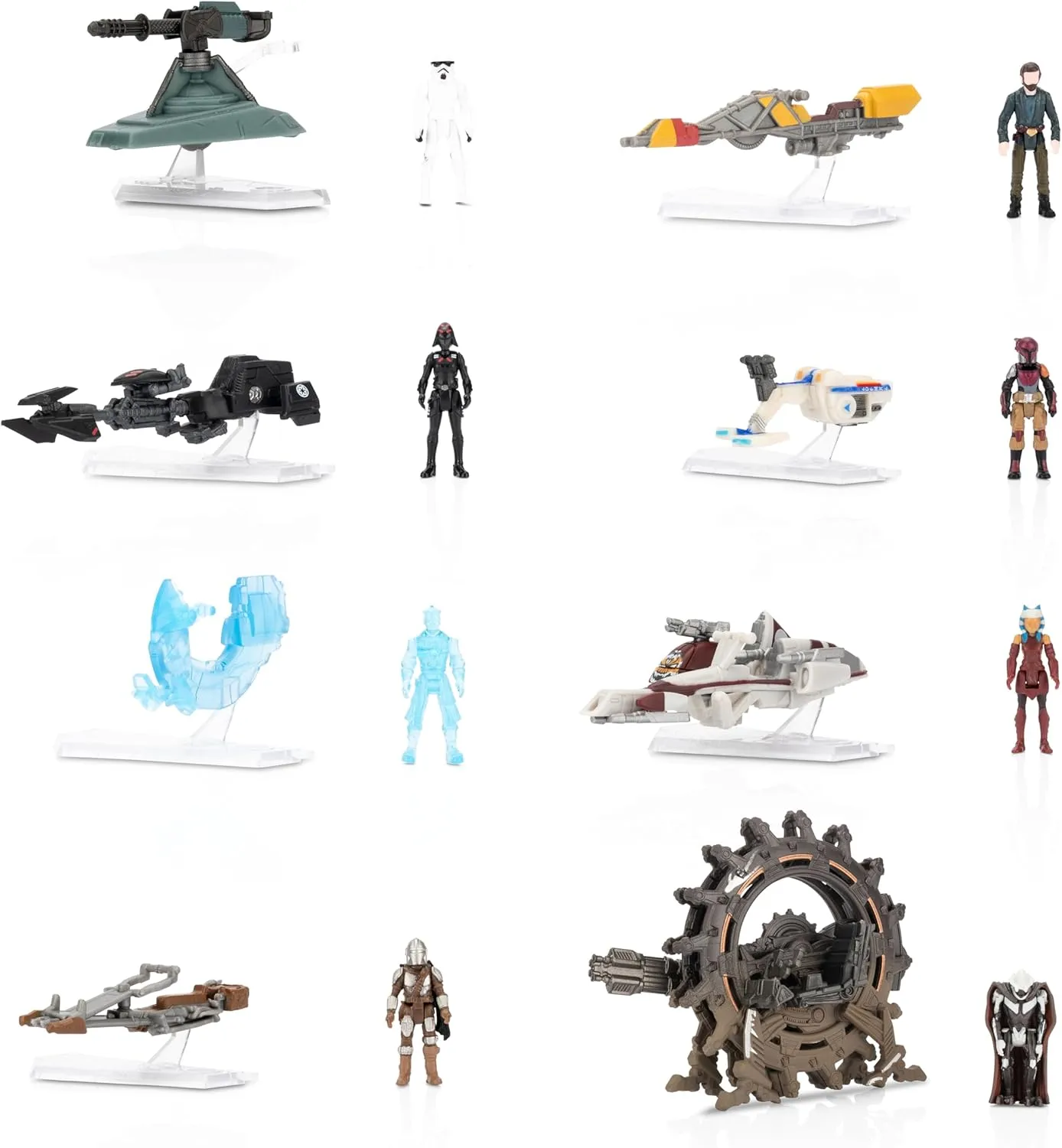 Anakin Skywalker's Jedi Interceptor (Armada Edition) + Mistery Vehicle | Star Wars Micro Galaxy Squadron Series 8 - Image 7