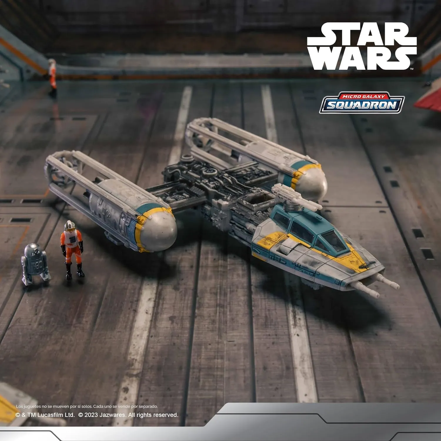 Gold Leader's Y-Wing | Star Wars Micro Galaxy Squadron Series 4 - Image 7