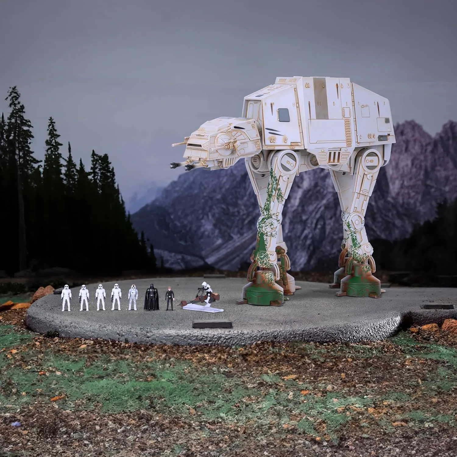 AT-AT Walker (Endor) | Star Wars Micro Galaxy Squadron Series 4 - Image 3