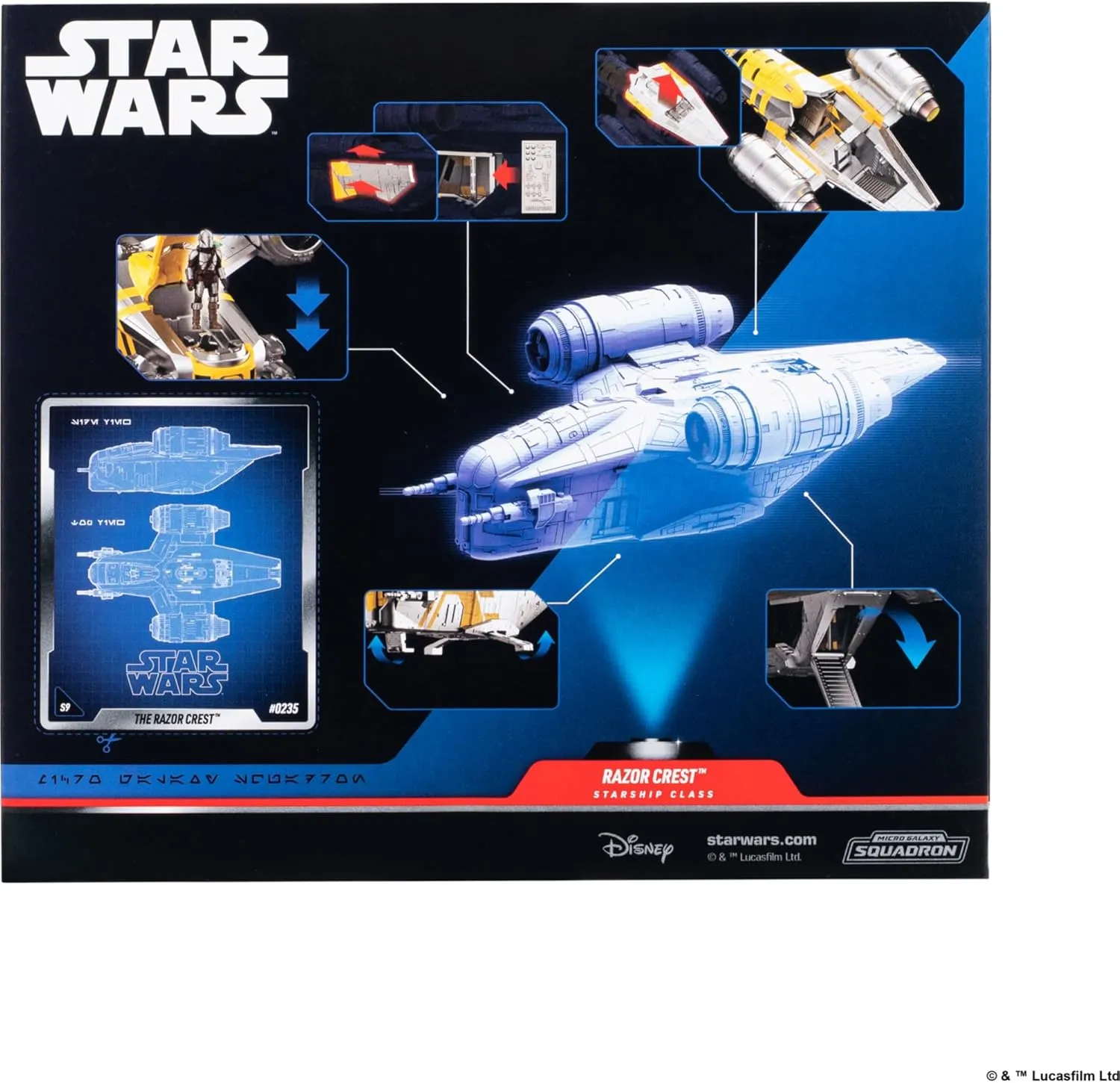 The Razor Crest | Star Wars Micro Galaxy Squadron Series 9 - Image 4