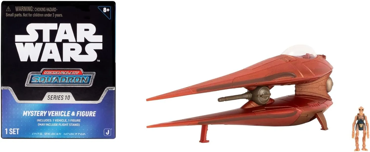 Geonosian Starfighter + Mistery Vehicle | Star Wars Micro Galaxy Squadron Series 10 - Image 2