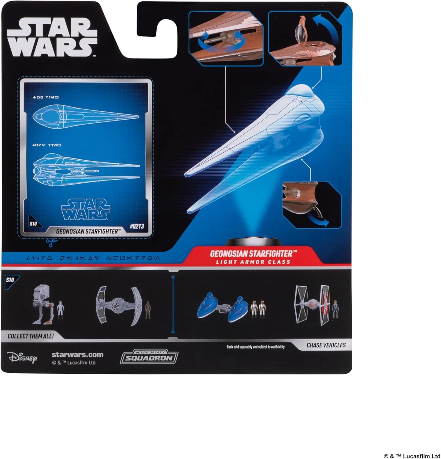 Geonosian Starfighter + Mistery Vehicle | Star Wars Micro Galaxy Squadron Series 10 - Image 3