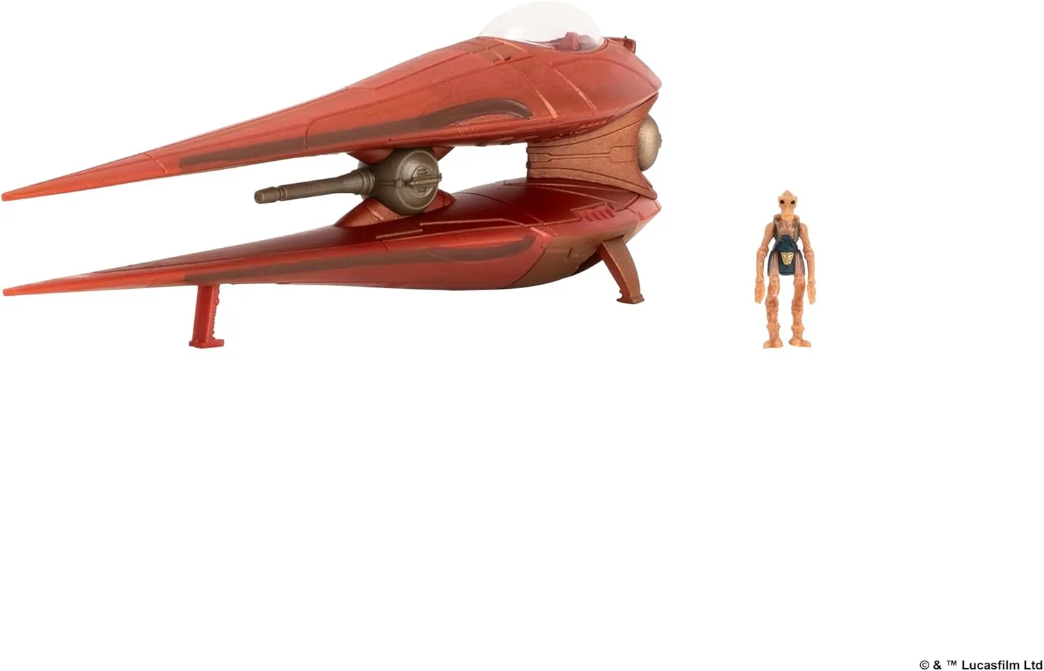 Geonosian Starfighter + Mistery Vehicle | Star Wars Micro Galaxy Squadron Series 10 - Image 4
