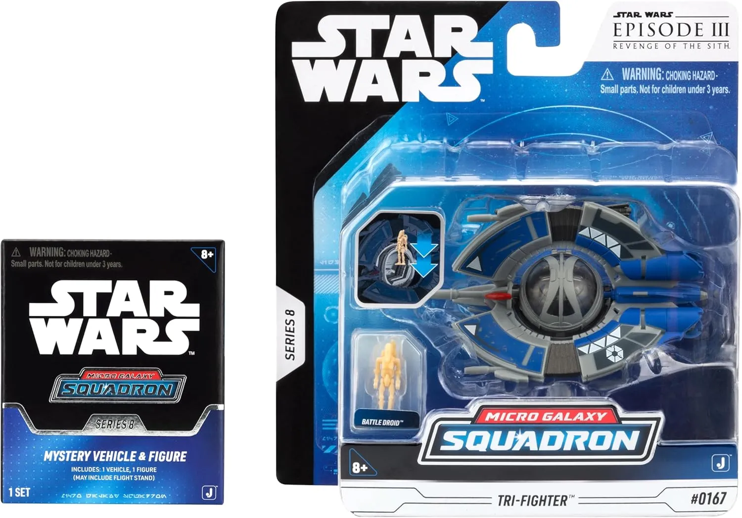 Tri-Fighter + Mistery Vehicle | Star Wars Micro Galaxy Squadron Series 8 - Image 2
