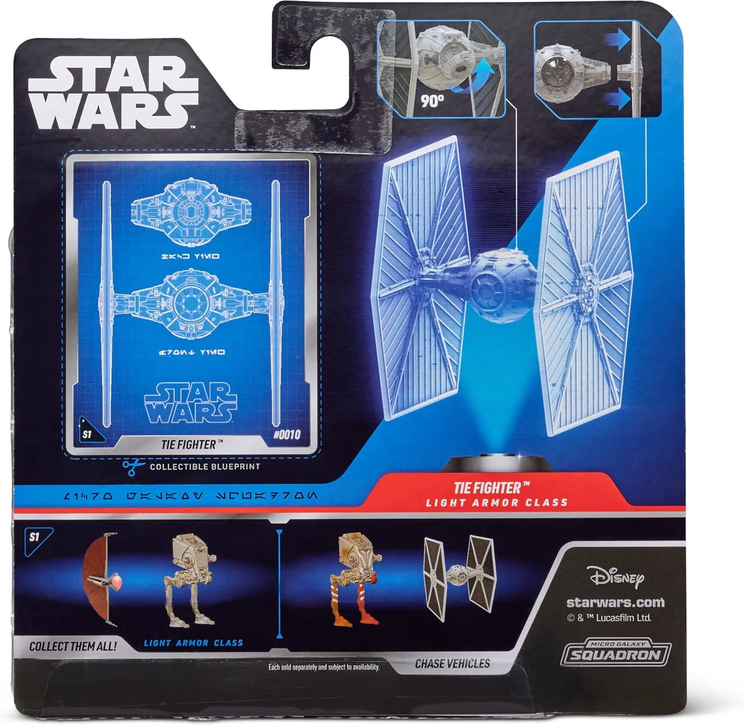 TIE Fighter + Mistery Vehicle | Star Wars Micro Galaxy Squadron Series 1 - Image 2
