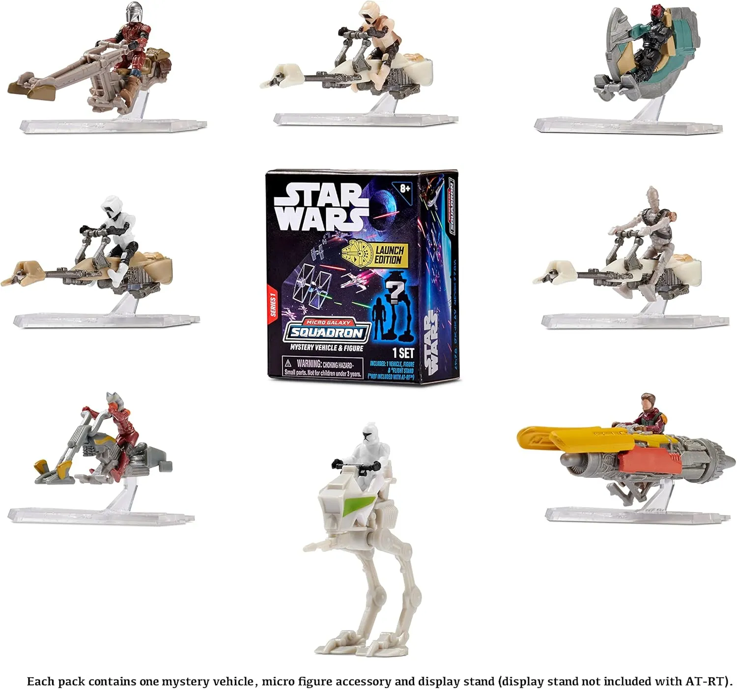 TIE Fighter + Mistery Vehicle | Star Wars Micro Galaxy Squadron Series 1 - Image 4