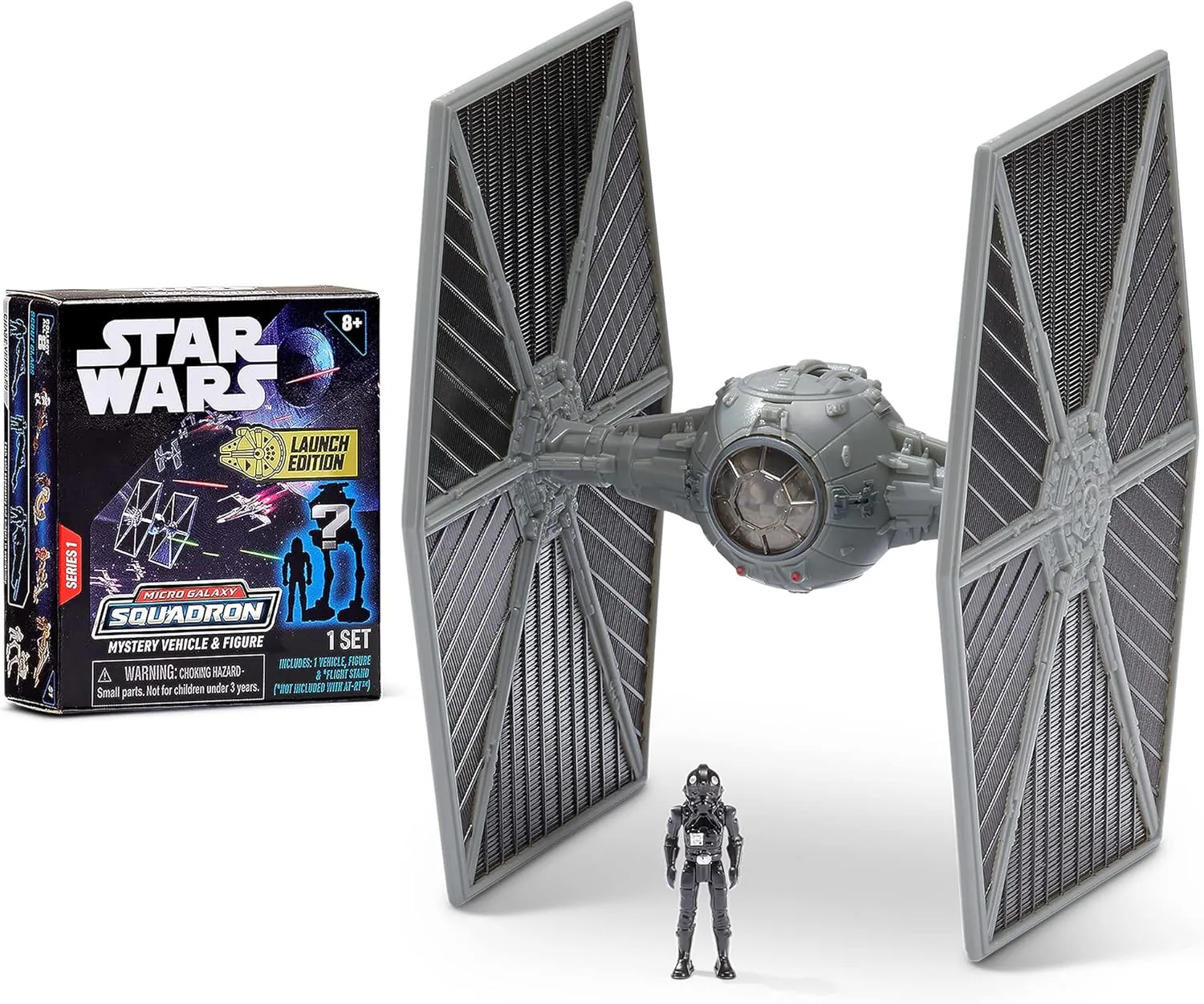 TIE Fighter + Mistery Vehicle | Star Wars Micro Galaxy Squadron Series 1 - Image 5