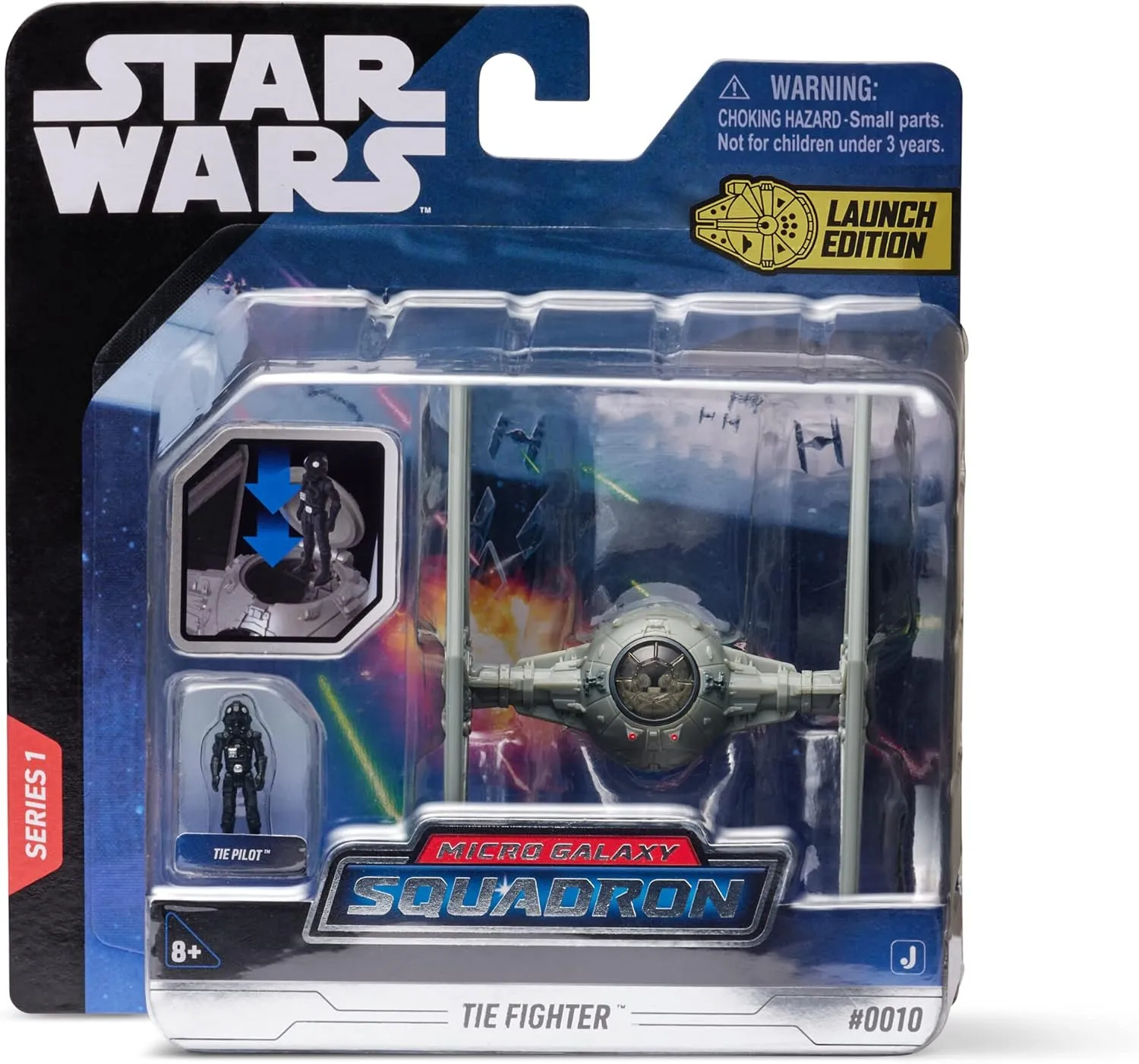 TIE Fighter + Mistery Vehicle | Star Wars Micro Galaxy Squadron Series 1 - Image 6