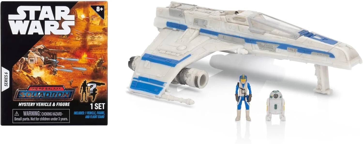Lt. Callahan's E-Wing + Mistery Vehicle | Star Wars Micro Galaxy Squadron Series 6 - Image 3