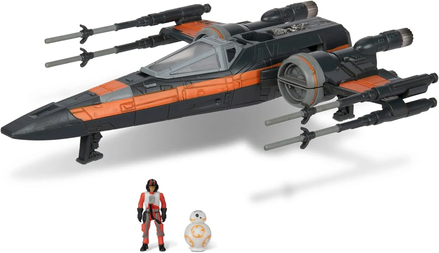 Poe Dameron's T-70 X-Wing | Star Wars Micro Galaxy Squadron Series 3 - Image 2