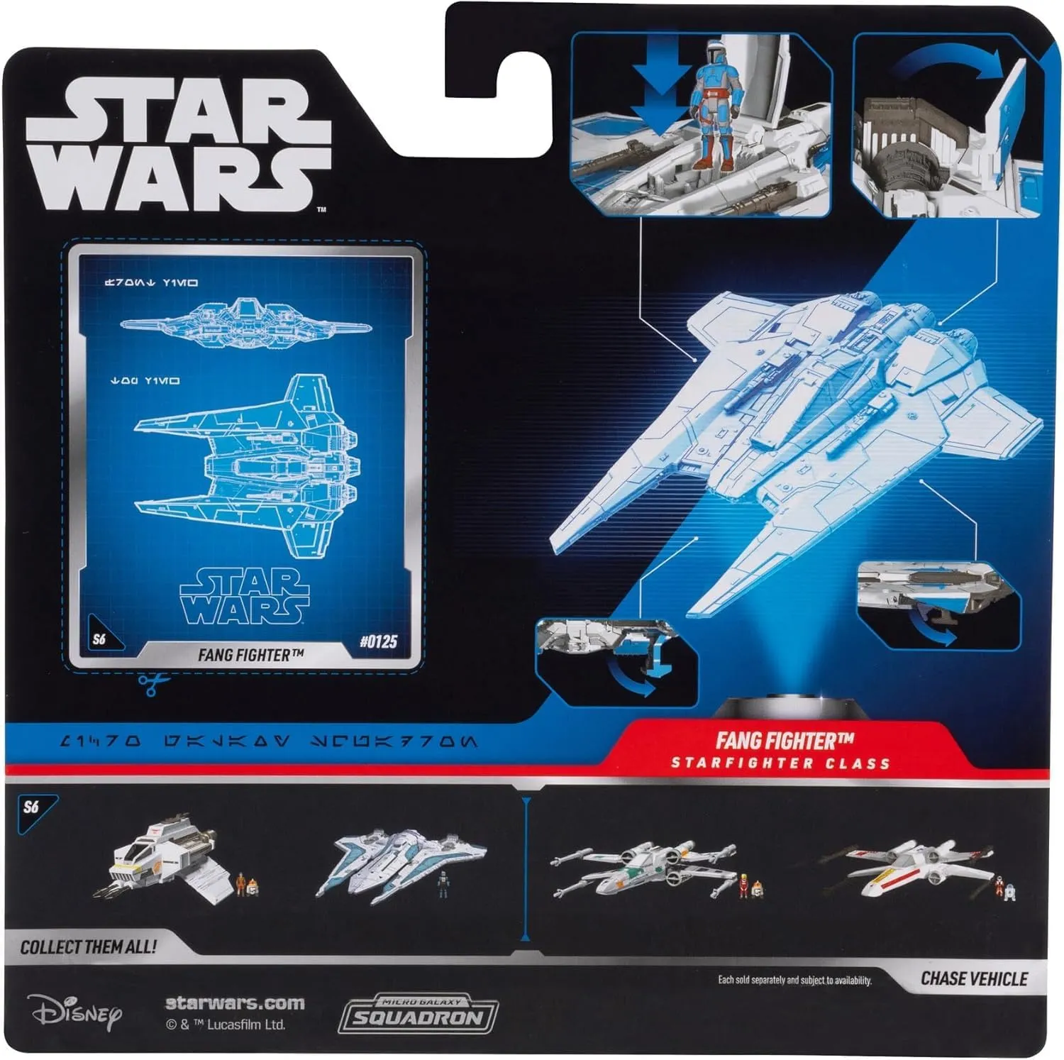 Fang Fighter | Star Wars Micro Galaxy Squadron Series 6 - Image 4