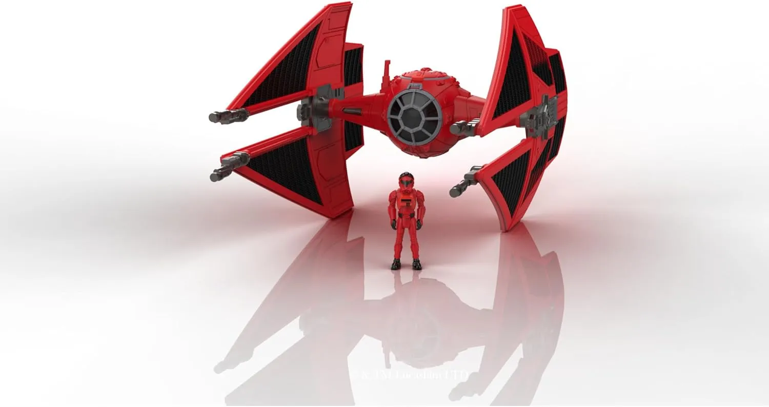 First Order TIE Interceptor + Mistery Vehicle | Star Wars Micro Galaxy Squadron Series 13 - Image 2